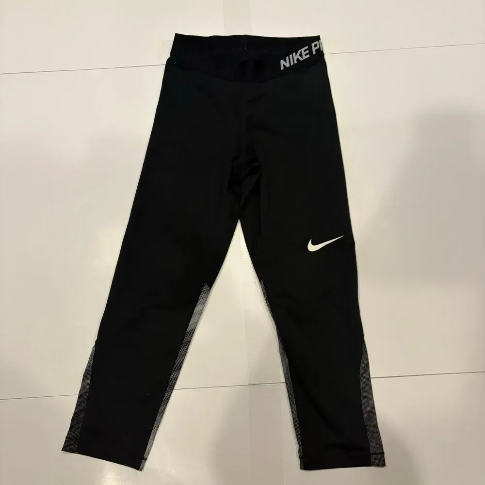 Nike Grey & Black Leggings